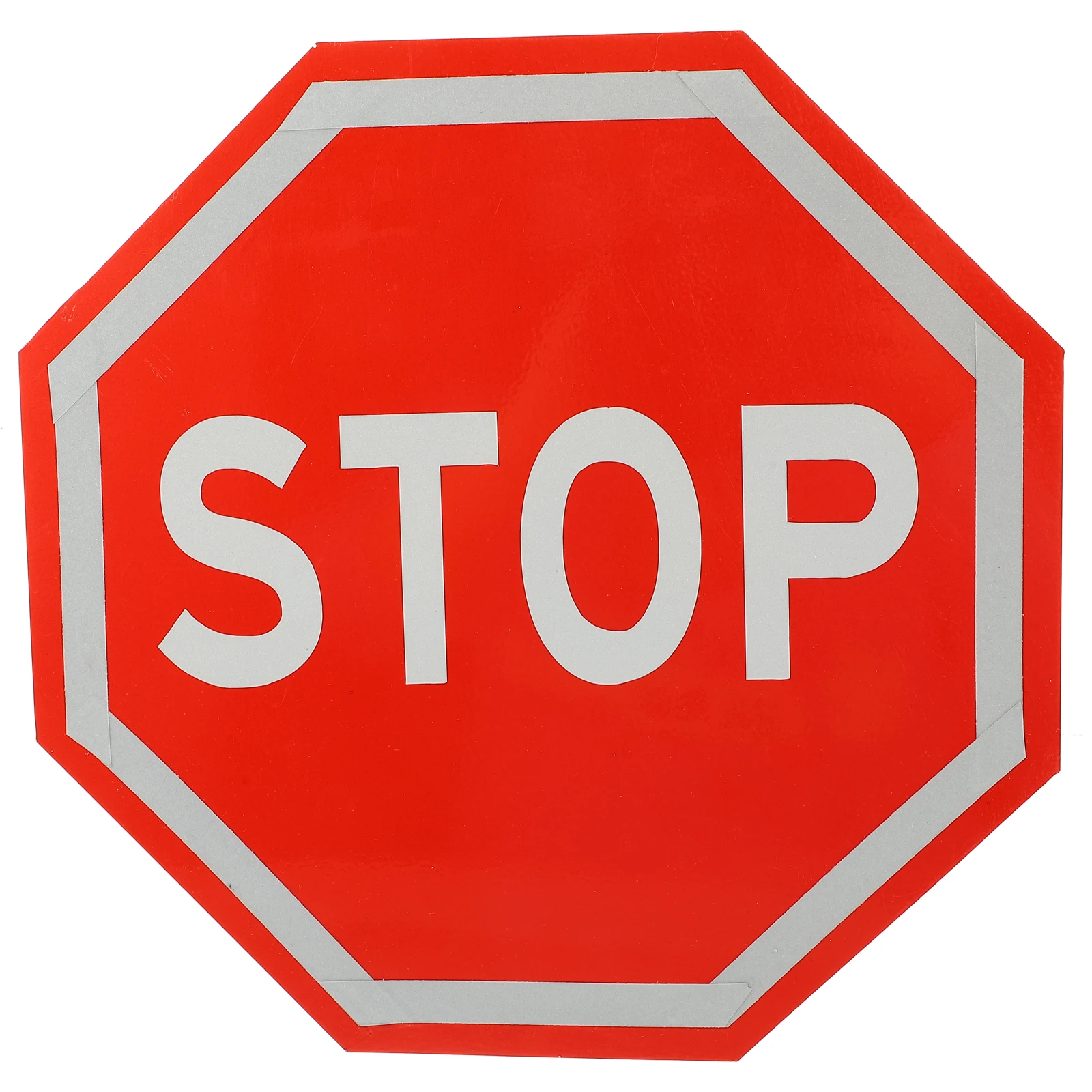 

STOP Sign Panel 25x25cm Reflective Traffic Signs Warning Decor Outdoor Parking Disabled Equipment Work Trucks