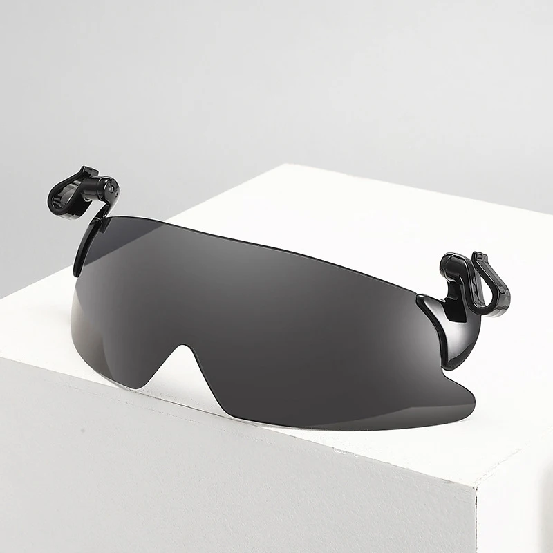 1PC Adjustable Clip Cap Sports Sunglasses Flip-Up Cover UV Protection  Sunglasses Clip On Hat Cycling Goggles