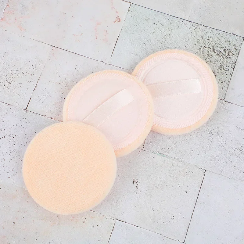 6 個のソフトスポンジフェイシャルフェイスボディパウダーパフ女性用化粧品美容メイクアップファンデーション、ガールレディギフト、新着