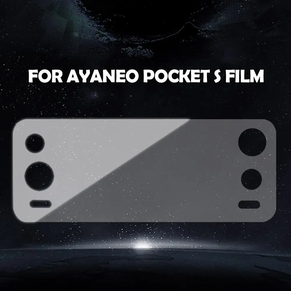 For Ayaneo Pocket S Screen Protector Full Screen Anti-scratch Transprent Soft Handheld Game Protective Film Film Console V6j7