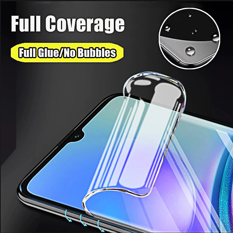 Película de hidrogel de cubierta completa, protectores de pantalla para Samsung Galaxy A05, A05s, A15, A04, A04s, A14, A24, A34, A54, M54, M34, M24, M14, M04, 4-1 unidad