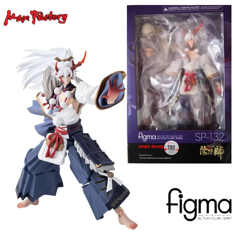 

MAXFACTORY Figma Original Onmyoji lbaraki Douji Anime Figure Model Collecile Action PVC Toy Gift for Children kids