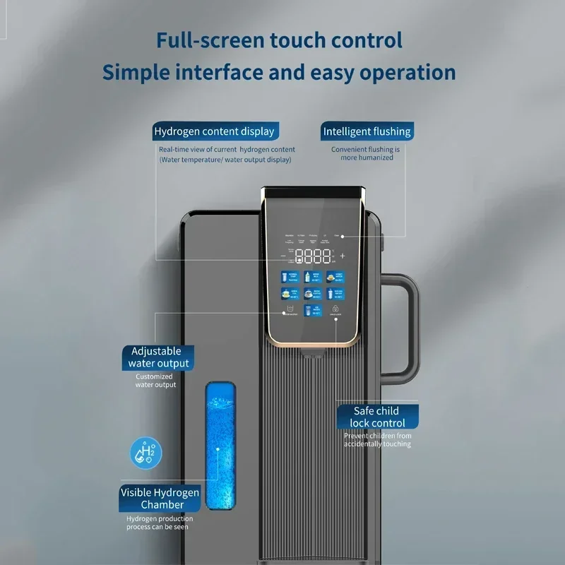 

3500PPB Water Filter Rich Hydrogen Generator Ionizer Desktop Home Office Hydrogen-Rich Hydrogen Water Purification Equipment