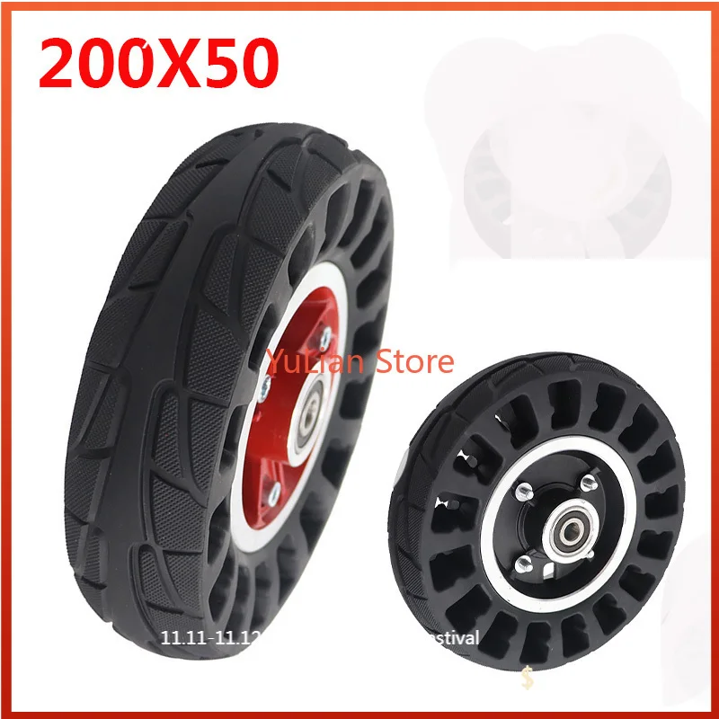 

High quality 8-inch wheel 200x50 tire electric scooter wheel electric scooter pneumatic tire inner tube with alloy rim