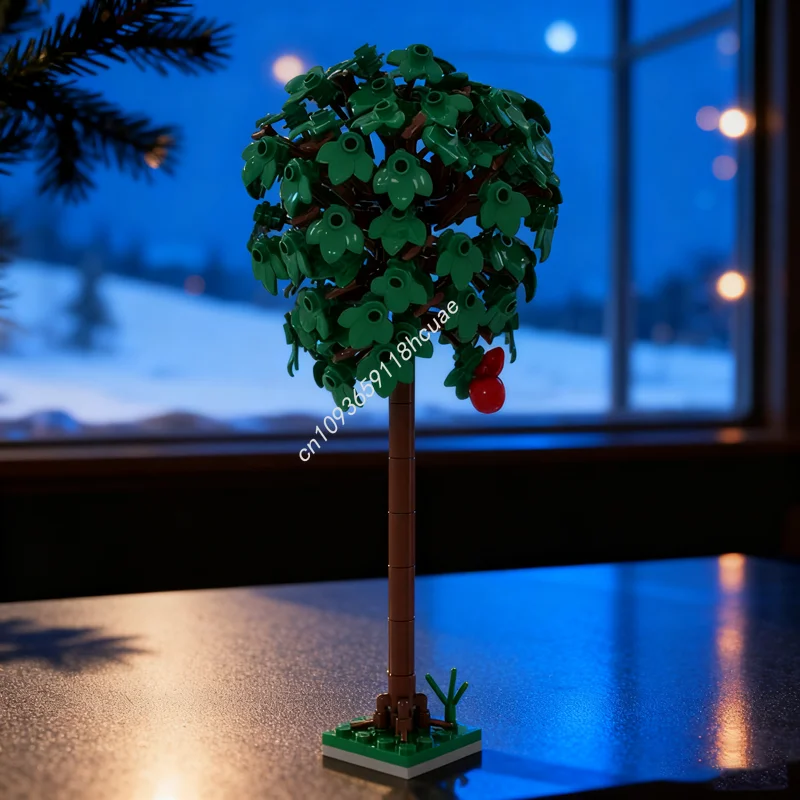 

277pcs MOC Apple Tree Cityed Model Building Blocks Architecture DIY Creative Idea Christmas Gifts Education Brick Toys Kids