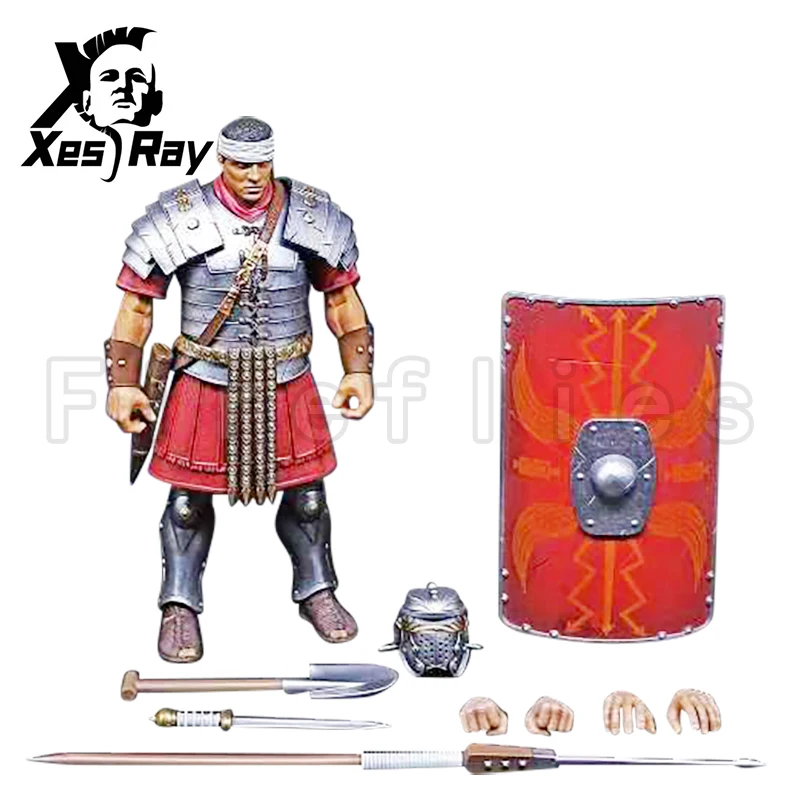 1/12 7Inch Xesray Gevecht Voor Glorie Action Figure Wave 4 Marcus Aulus Romeinse Infanterie Anime Model Gratis Verzending