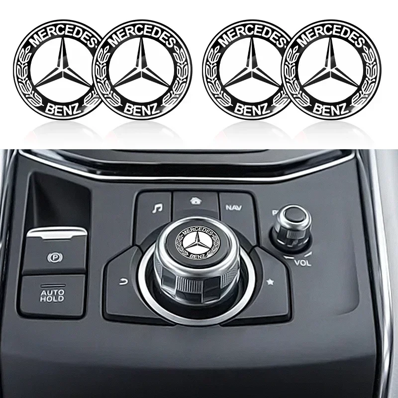 قفل السيارة ثقب المفتاح ملصقات قفل الباب حماية ملصق السيارة لمرسيدس بنز B R G الفئة GLK GLA C200 E200 C200L S400 W211 W221 #6