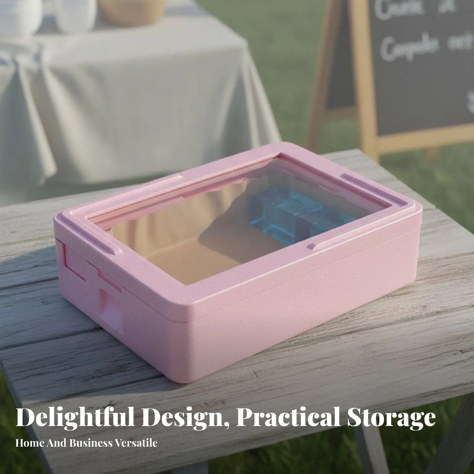 

Decorative Food Canister Reusable Small Snack Canister Cute Food Jar Transparent Container Hare Lid Storage Jar for Travel