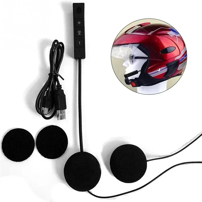 

Wireless Bluetooth Headset Motorcycle Helmet Earphone Headphone Speaker Handsfree Music Automatically Answer Helmet Motorcycle