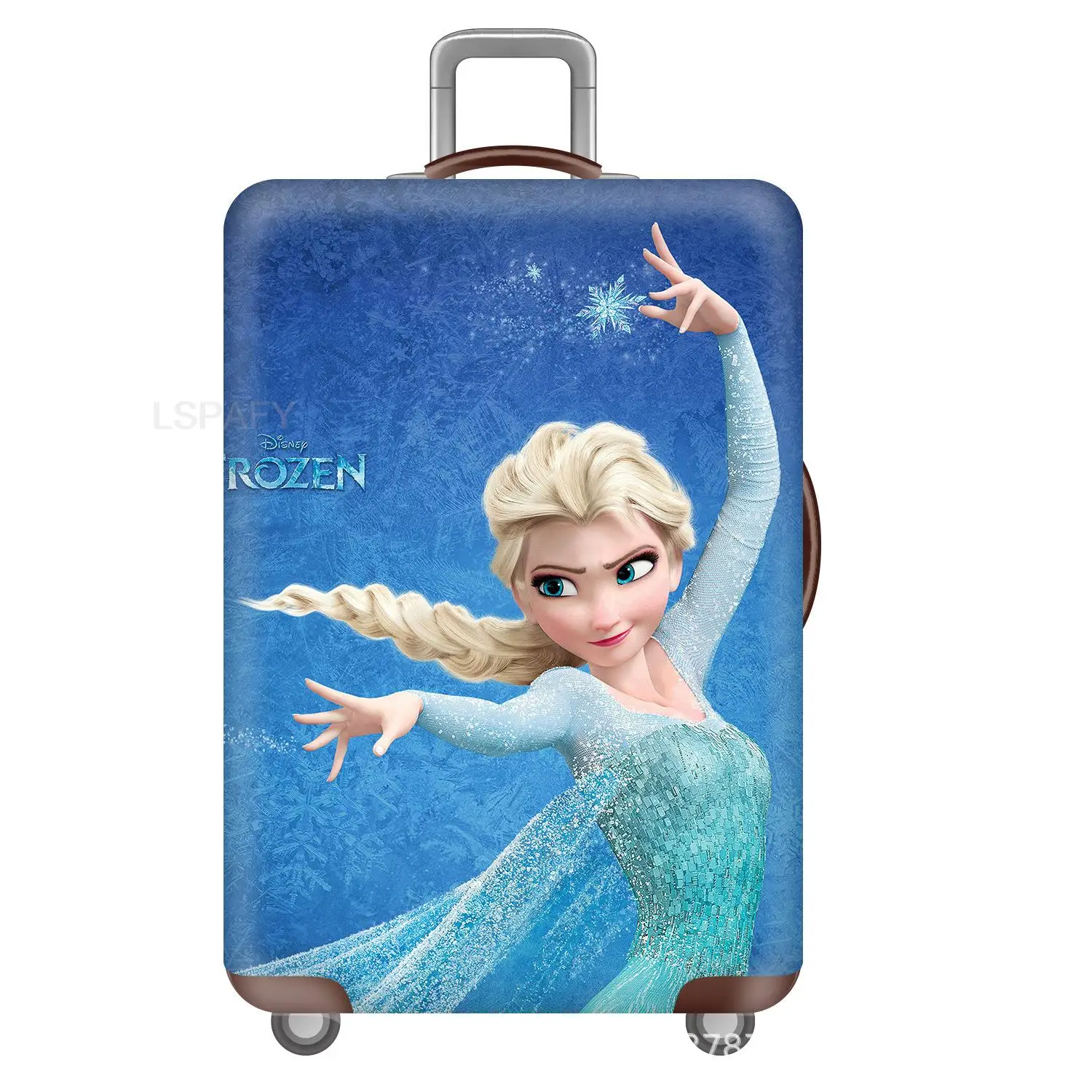 Frozen Elsa Luggage Protective Cover Elastic Cloth Thickened Dust-proof Trolley Suitcase Cover Travel Accessories For 18-32Inch