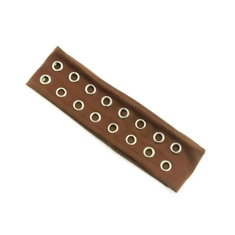 652F ที่คาดผมแบบยืดได้พร้อมตาไก่กลวงสำหรับหูฟังเต้นรำฮิปฮอปสำหรับผู้ชายผู้หญิง