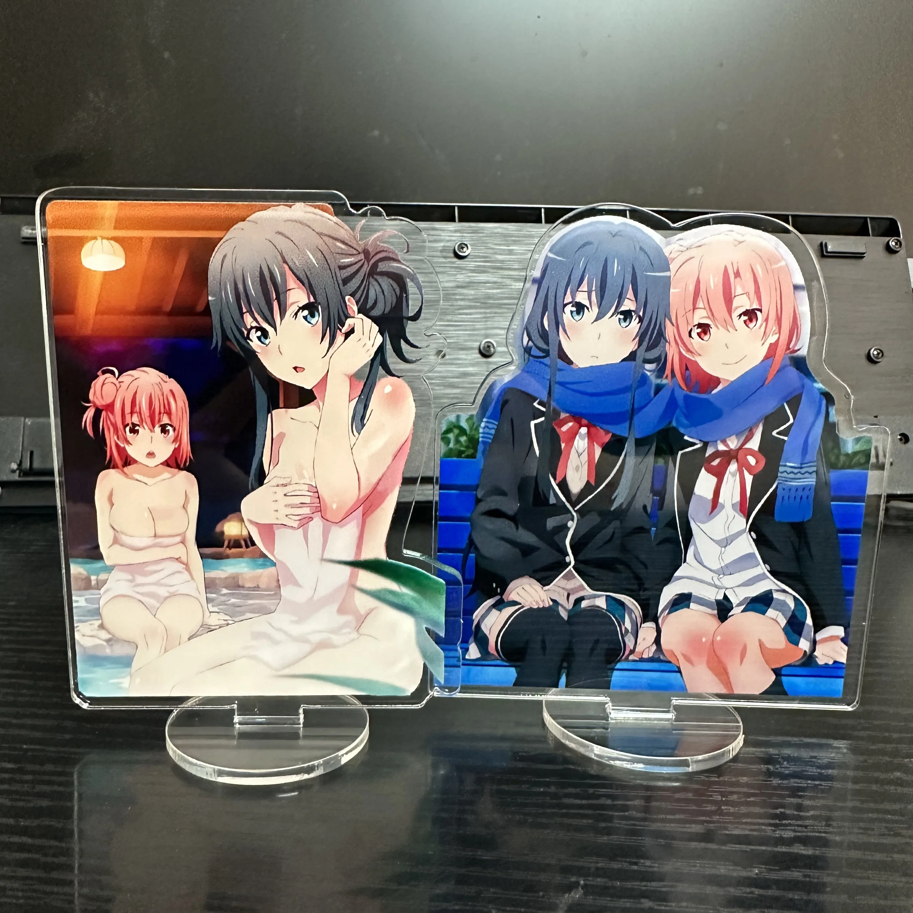 My Teen Romantic Comedy Anime Figures Yukinoshita Yukino Cosplay Acrylic Stand Model Plate Desk Decor Standing Sign Fans Gifts