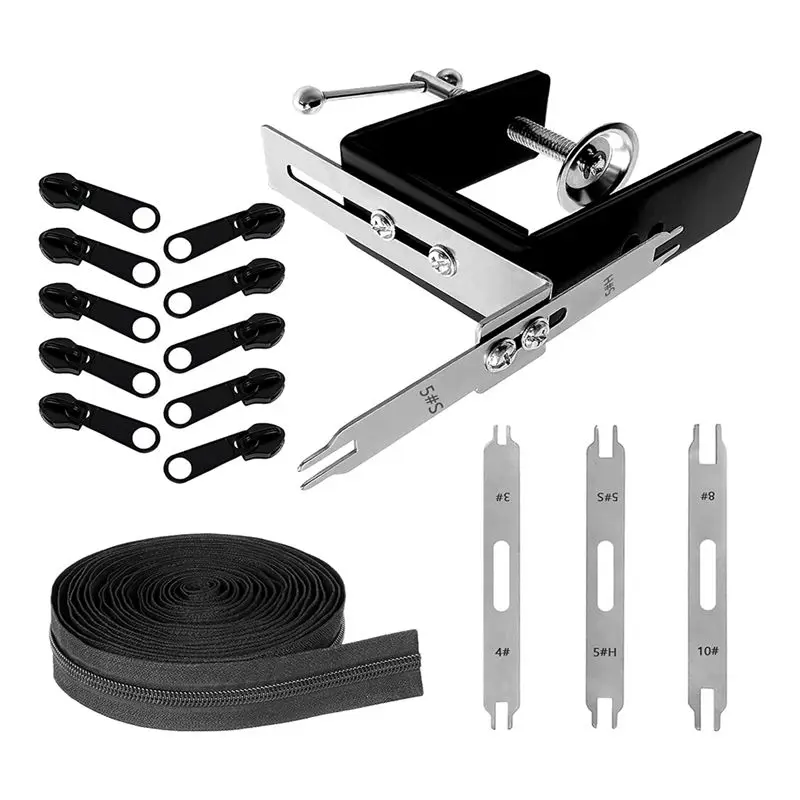 ABUH-Zipper Puller Tool, Double-Head Zipper Tool, Zipper Puller Tool, Stainless Steel Zipper Puller Tool, Tailor Shop