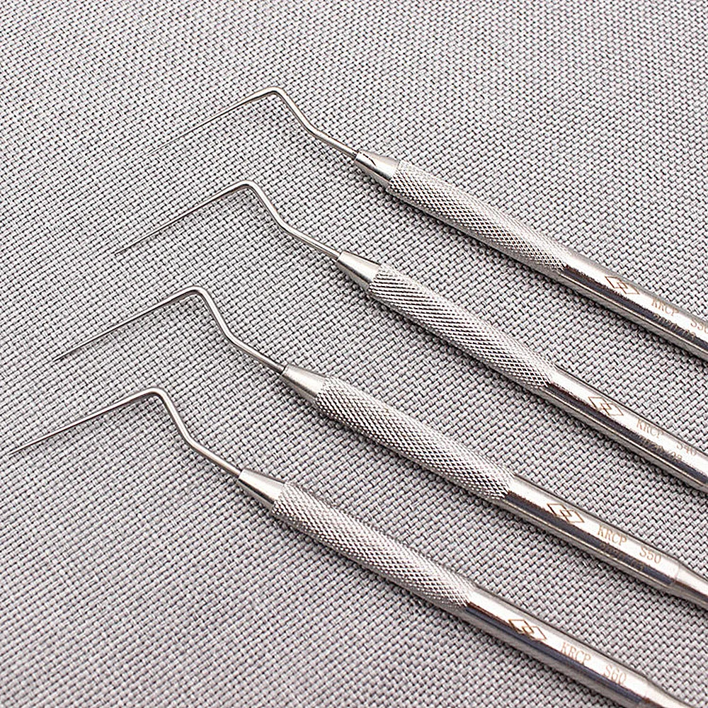 1Pcs Dental Endodontic Hand Plugger Tip Teeth Root Canal Filling Vertical Pressurizer Presser Dentist Endo Tools Instrument