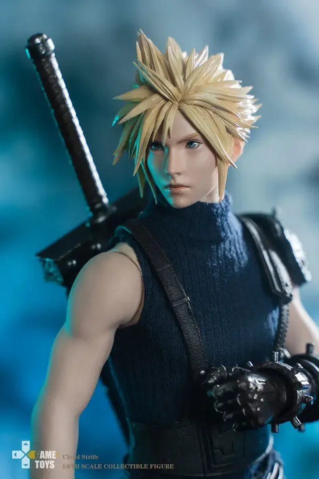 VTS TOYS FF7 クラウド 1/6アクションフィギュア　GAMETOYS Gametoys Cloud Strife 1/6 Action Figure Deluxe Edition Included