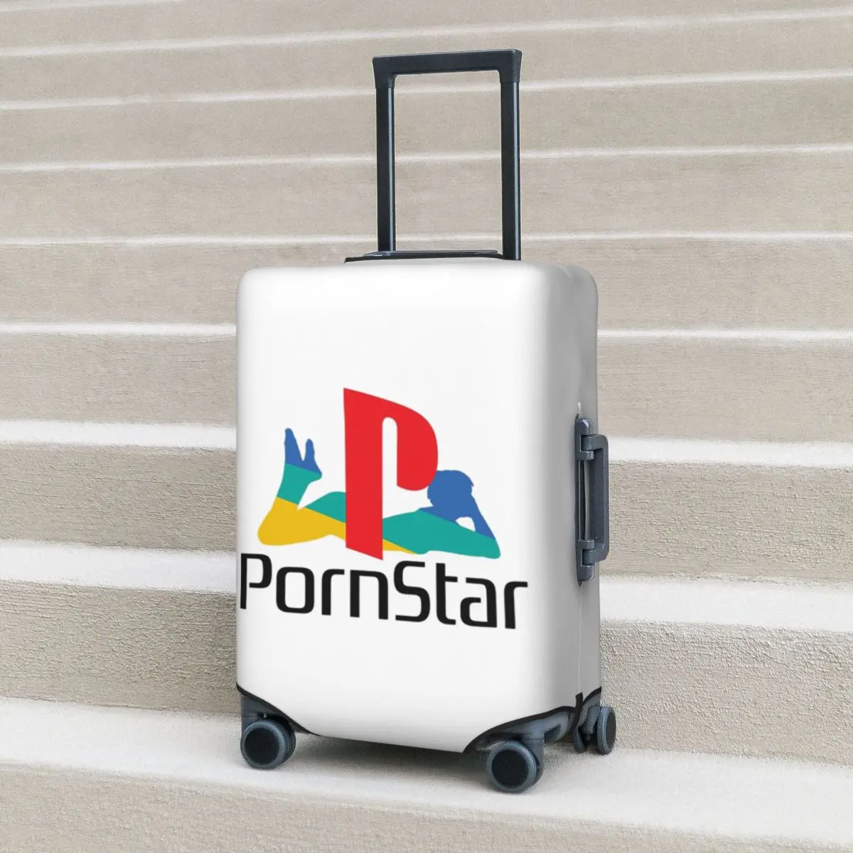 

Белый чехол для чемодана Ps Pron Star, защитные эластичные защитные чехлы для дорожного багажа на 18-32 дюймов