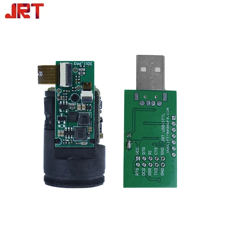 Long Range Laser Sensor 1200m Measuring USB TTL Interface OEM Rangefinder Module for Sight Device