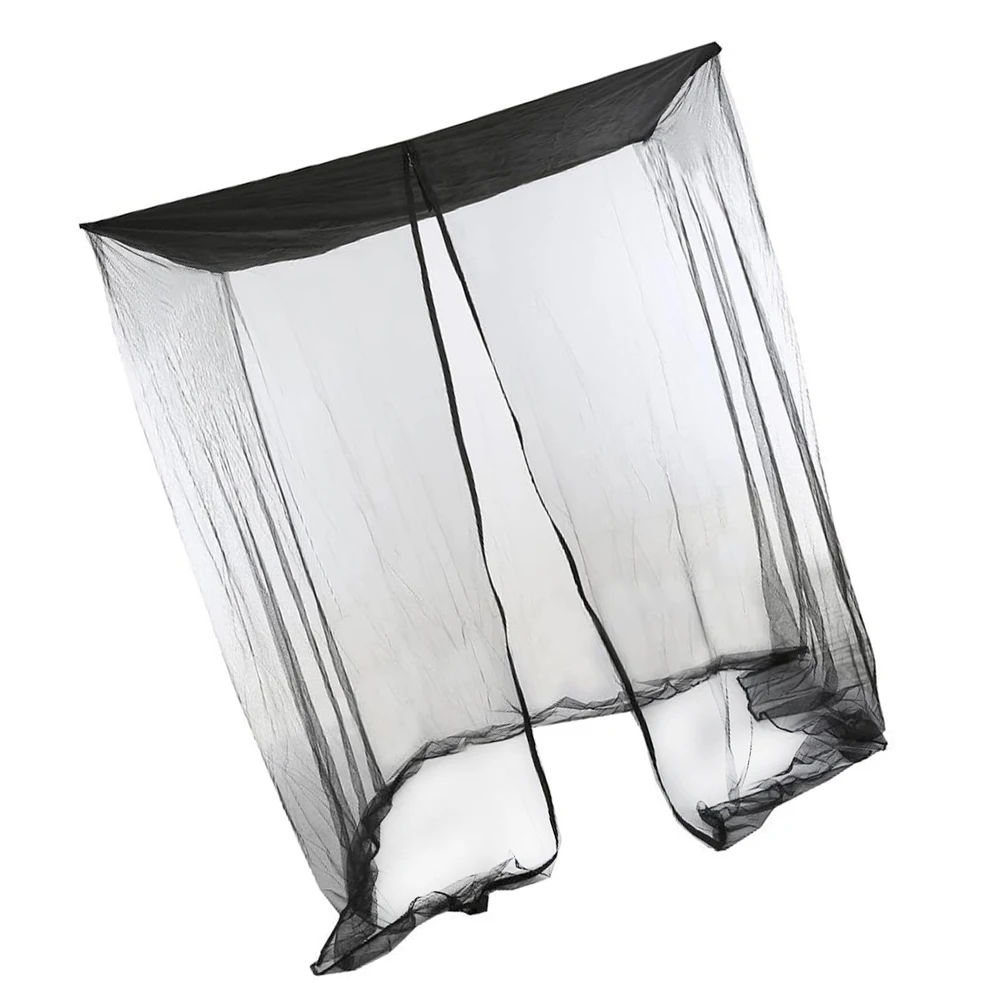 

1pc Swing Hammock Mosquito Net Ultra Large Zipper Closure Foldable Lightweight Easy Install For Patio Camping Hiking Outdoor