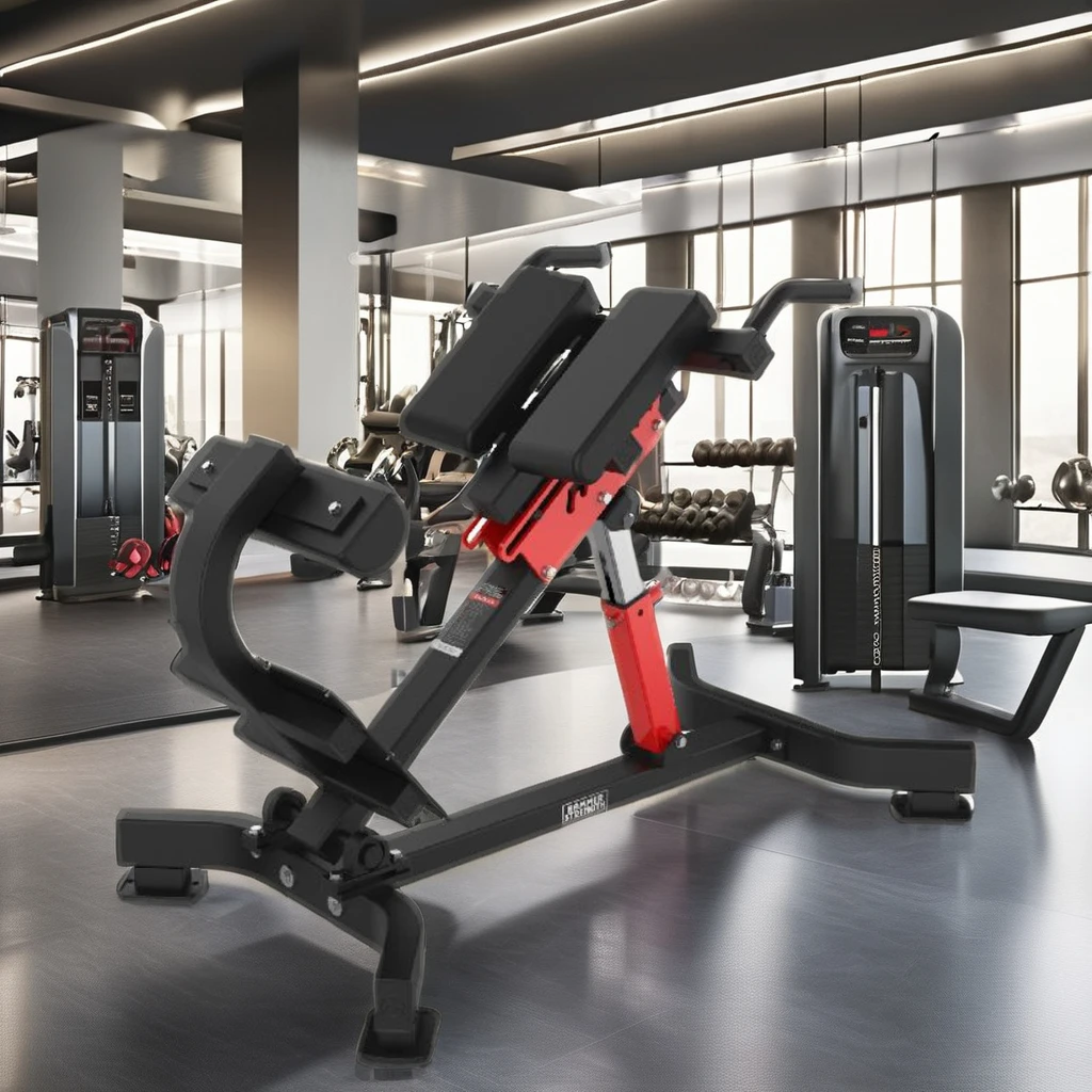 Commercial Gym Fitness Equipment Roman Chair Bodybuilding Machine Back Extension Bench
