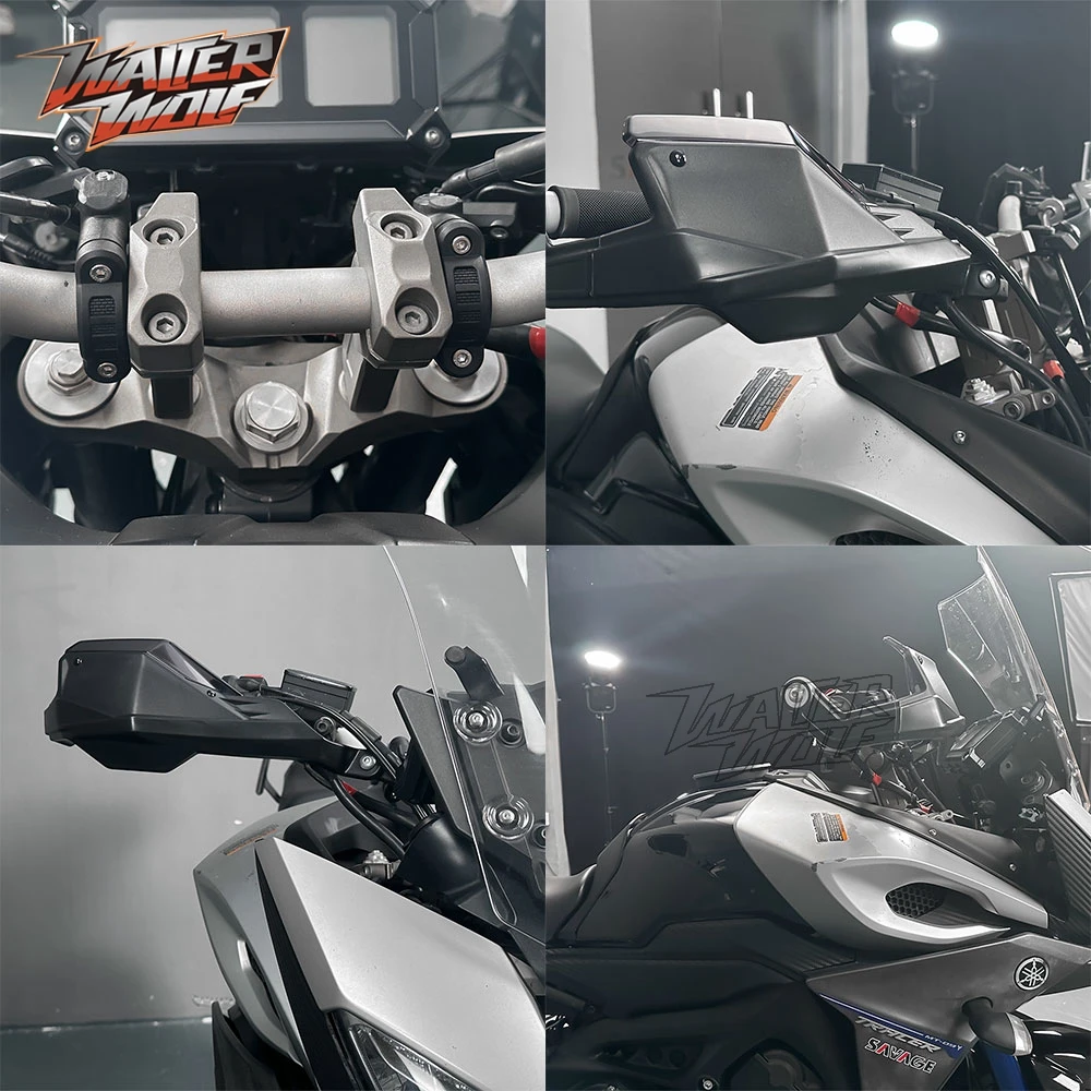 2015-2020 MT-09 tracer guiador handguard aumentar braçadeira de suporte de pára-brisa para yamaha tracer 900/gt 2018-2020 fj09 2015-2018