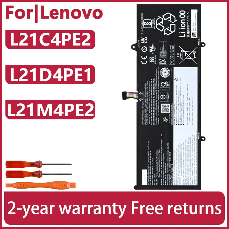 

For Lenovo Yoga 6 13ALC7/13ABR8 L21C4PE2 L21M4PE2 L21D4PE1 SB11F29412 SB11F29410 SB11N47471 SB11N47473 5B11F29411 Laptop battery