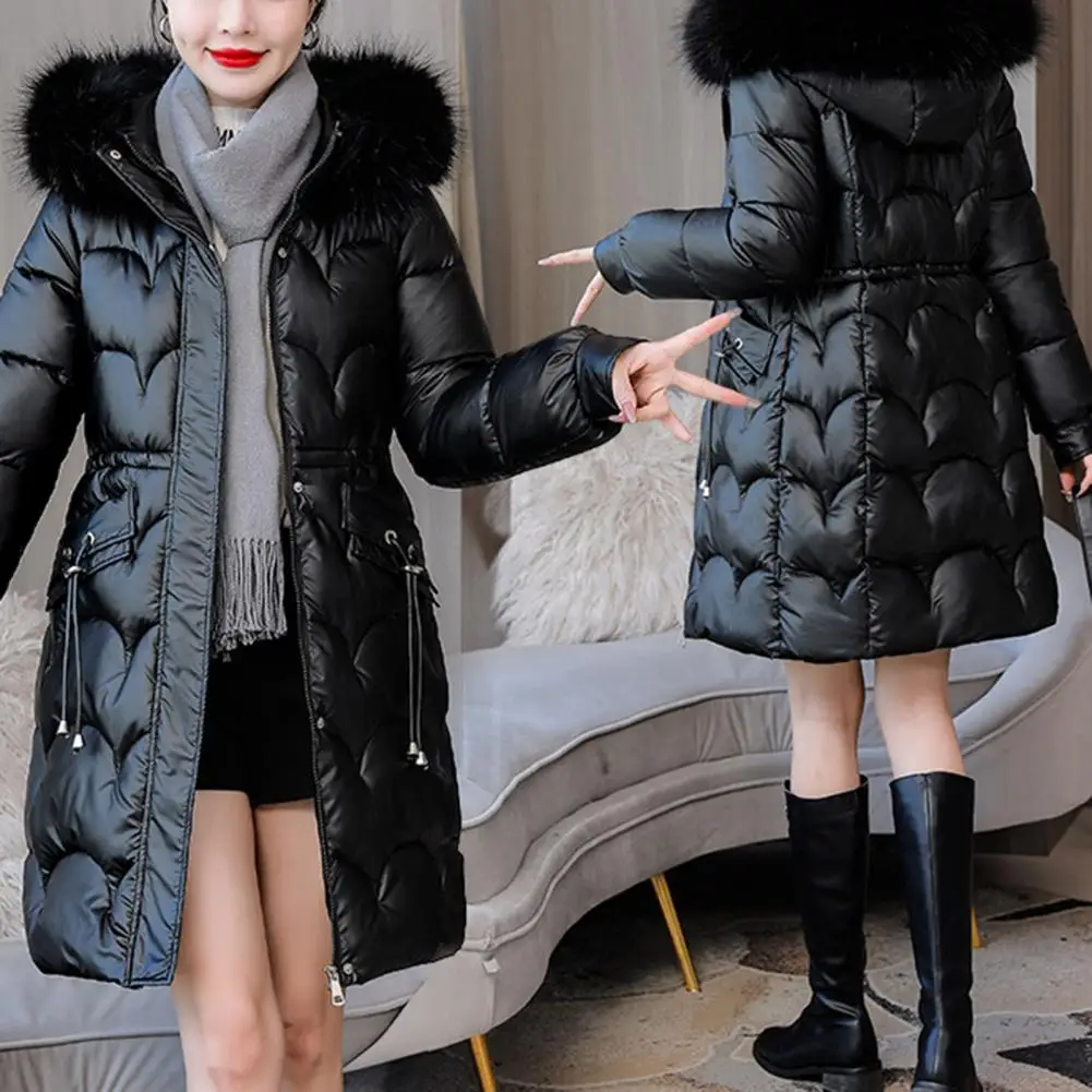 Winter Women Double Side Duck Down Coat Stand Collar Warm Long Down Jacket Female Breasted Parka Outwear Puffer Overcoat