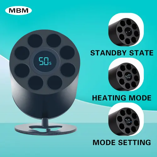 Imagen 1 del producto MBM-calentador de resina compuesto Dental para ablandar la calefacción, Material de odontología e instrumentos, con 8 ranuras de calentamiento