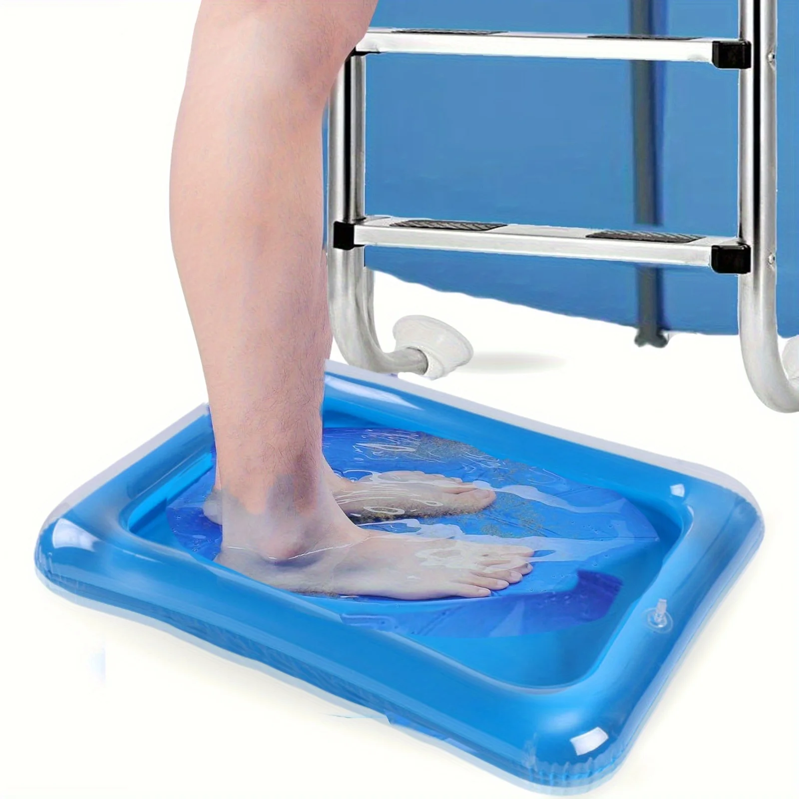 1pc Portable Foldable Pool Cleaning Basin, an Essential for Pool Maintenance Before Use, Can Also Be Used as a Foot Soaking Tub