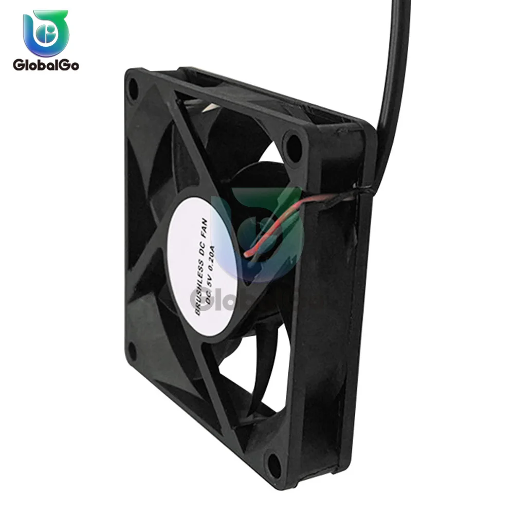 7cm 70mm fan 70x70x15mm DC5V 2pin cooling fan for chassis power supply router inverter DC7015