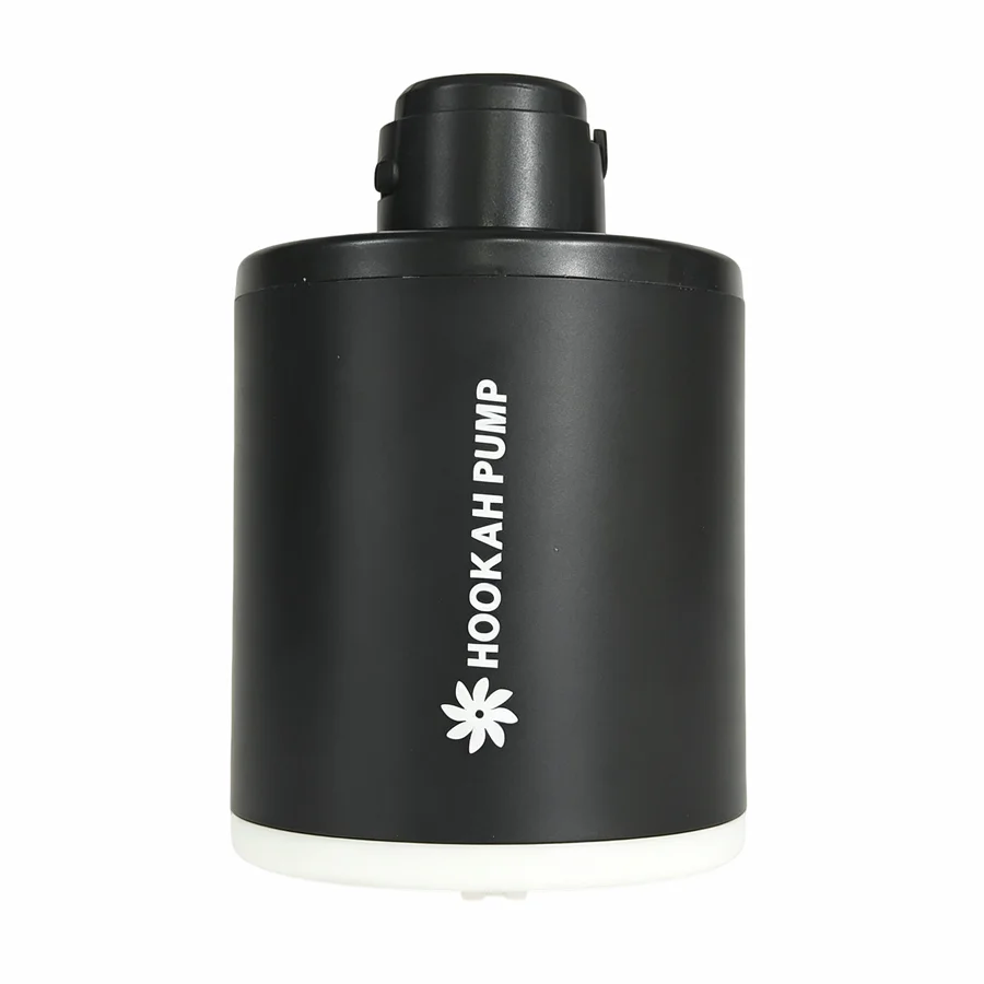 Electric Chicha Shisha Hookah Starter Pump USB Rechargeable LED Light Strong Air Blower 800mAh Portable Hookah Pump Kit