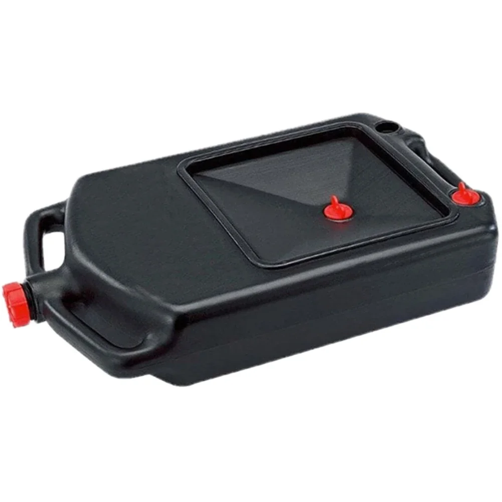 

Fuel Change Tray Car Oil Collector 8-15 Liters Capacity High-Density Polyethylene Large Pour Spout For Engine Oil Changes