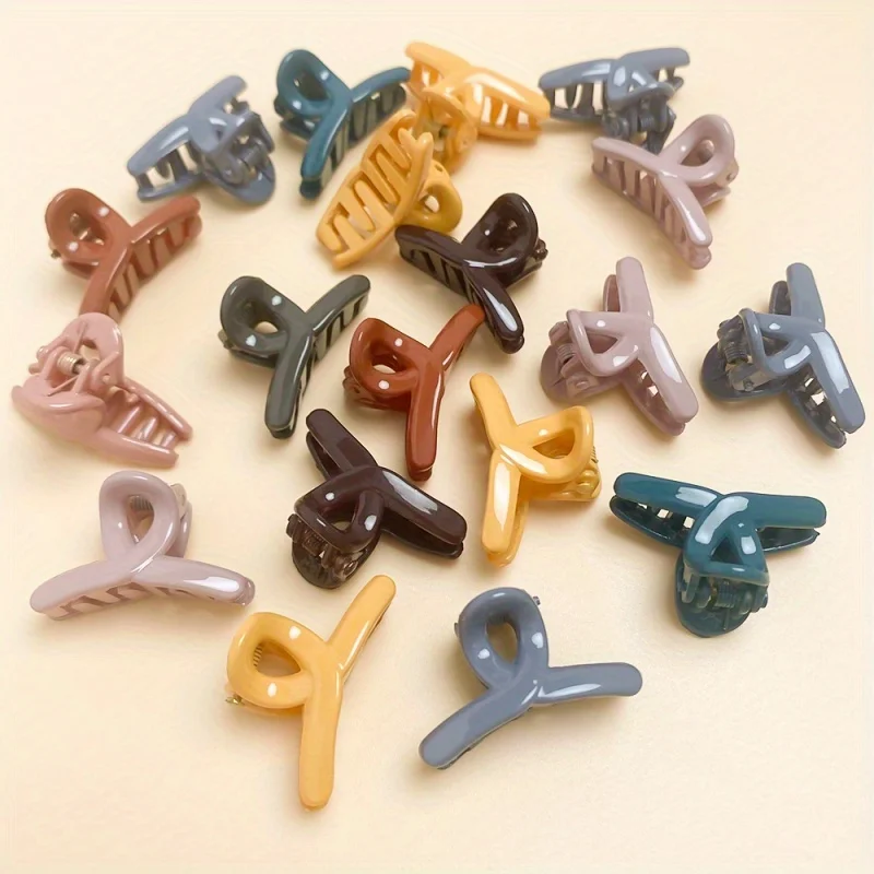 South Korea Mixed Hair Mini Small Grasp Clip Frosted Bright Cute Girls Bangs Hair Clip Small Grasp Clip Side Hairpin Hair Orname