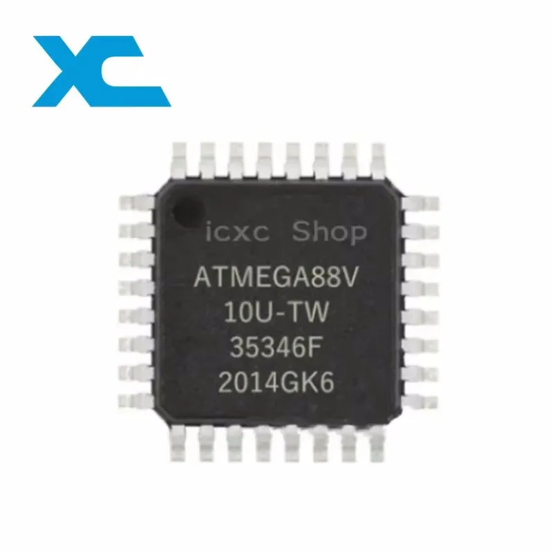 

ATMEGA88V-10AU SMD чип 8-битный микроконтроллер AVR TQFP-32