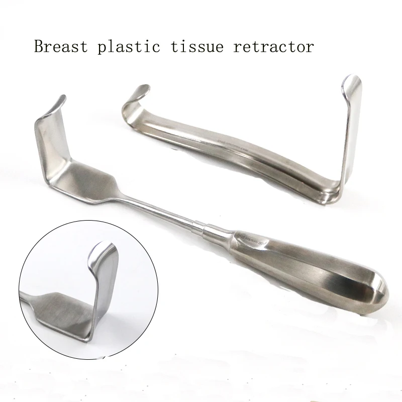 Breast retractor stripper chest plastic equipment breast separator L-shaped breast augmentation