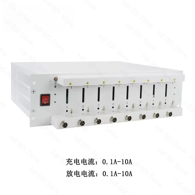 8 Channel 10A 18650 Lithium Battery Tester EBC-X Charge Discharge Cyclic Aging Testing Tool for Battery Capacity Repair