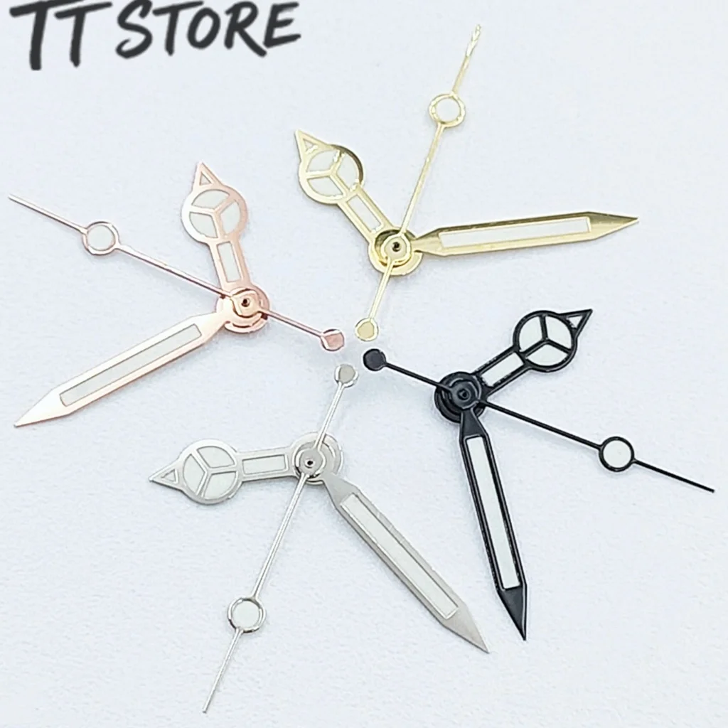 Silver Blue Red Green Black Rose Gold Purple Watches Pointers Green Luminous Fit NH35 NH36 7S26 7S36 4R35 4R36 Movements