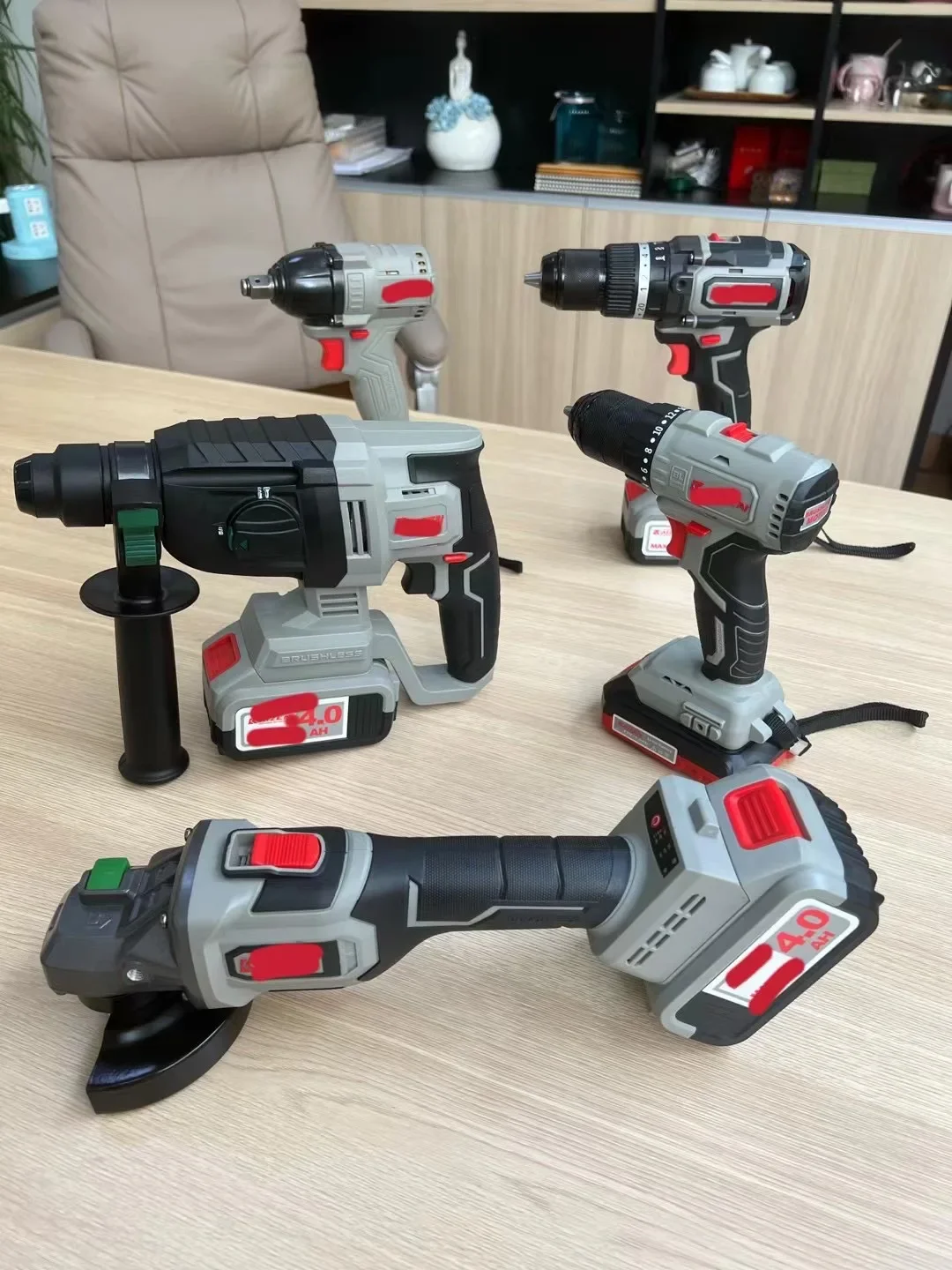 Hebei OEM/ODM Factory Customization Power Drills Cordless Power Tools Set Combo