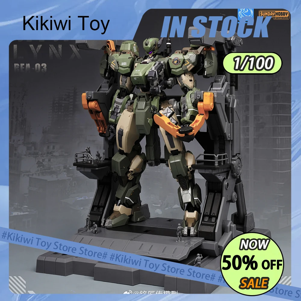 

Legend of The Master 1/100 Blue Whale Series Lynx REA-03 Action Figure Assembly Model Mecha Collection Statue Ornament Toys Gift