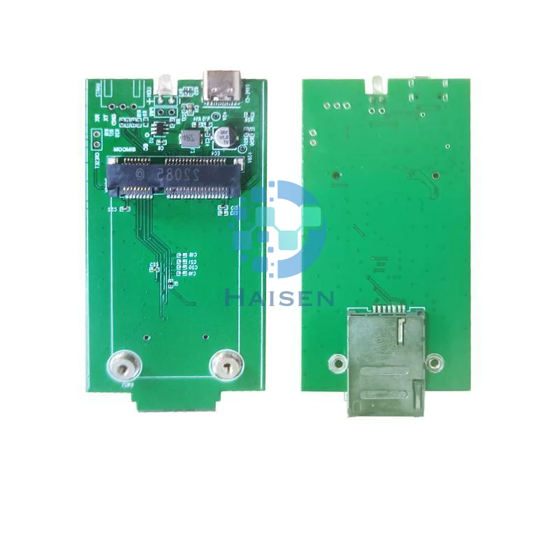 HAISEN TYPE-C to PCIE Adapter Board with Shell 85mm*45mm*18m