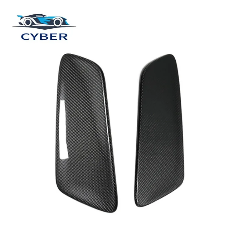 

Factory Hot Selling For Mustang Luxury Car Fiber Rear Seat Side Panels Business-Style Car Interior Accessories with Tape Instal