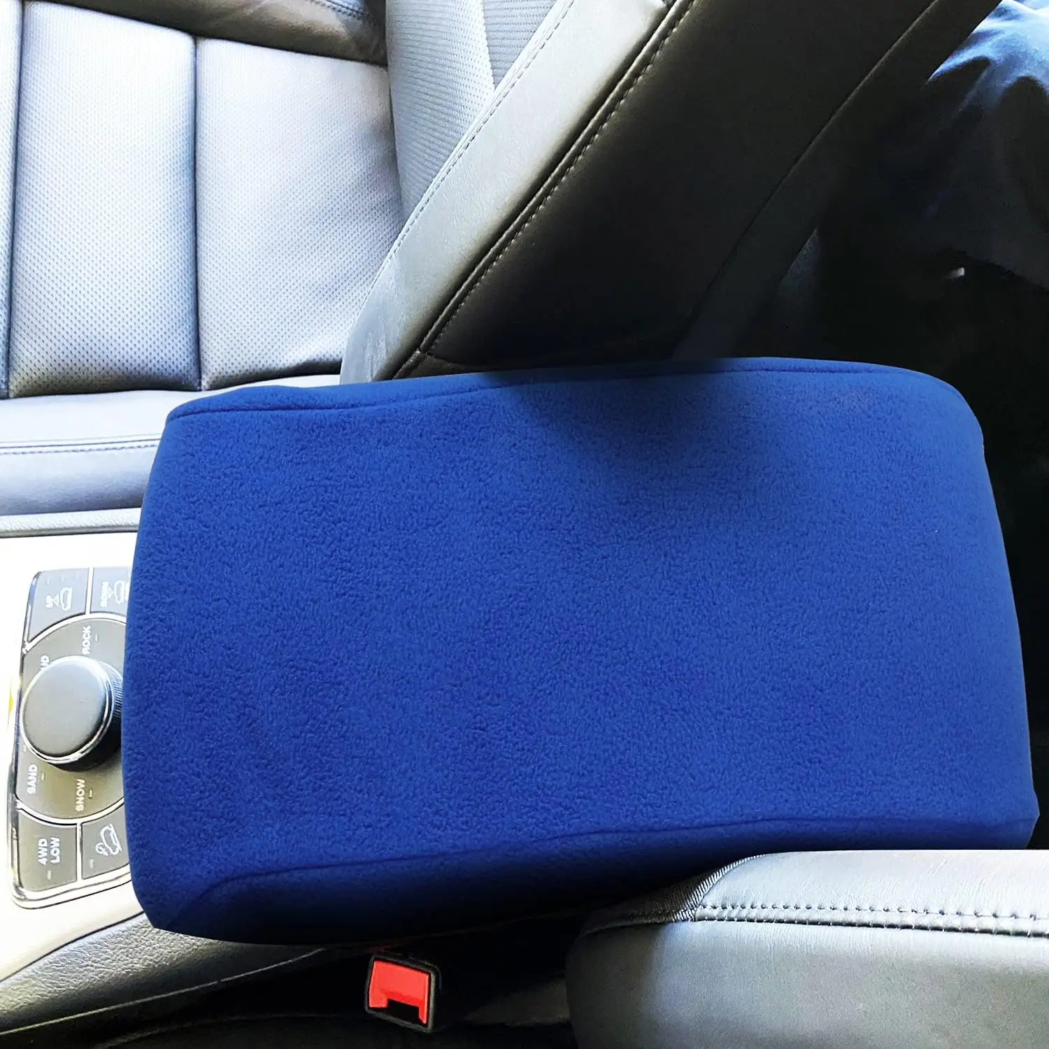 

Center Console Lid Armrest Soft Pad Protector Cushion Cover Compatible with 2011-2021 Jeep Grand Cherokee