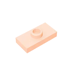 Gobricks GDS-803 PLATTE 1X2 W. 1 KNOPF kompatibel mit Lego 15573 3794 DIY-Lernbausteinen für Kinder, technisch