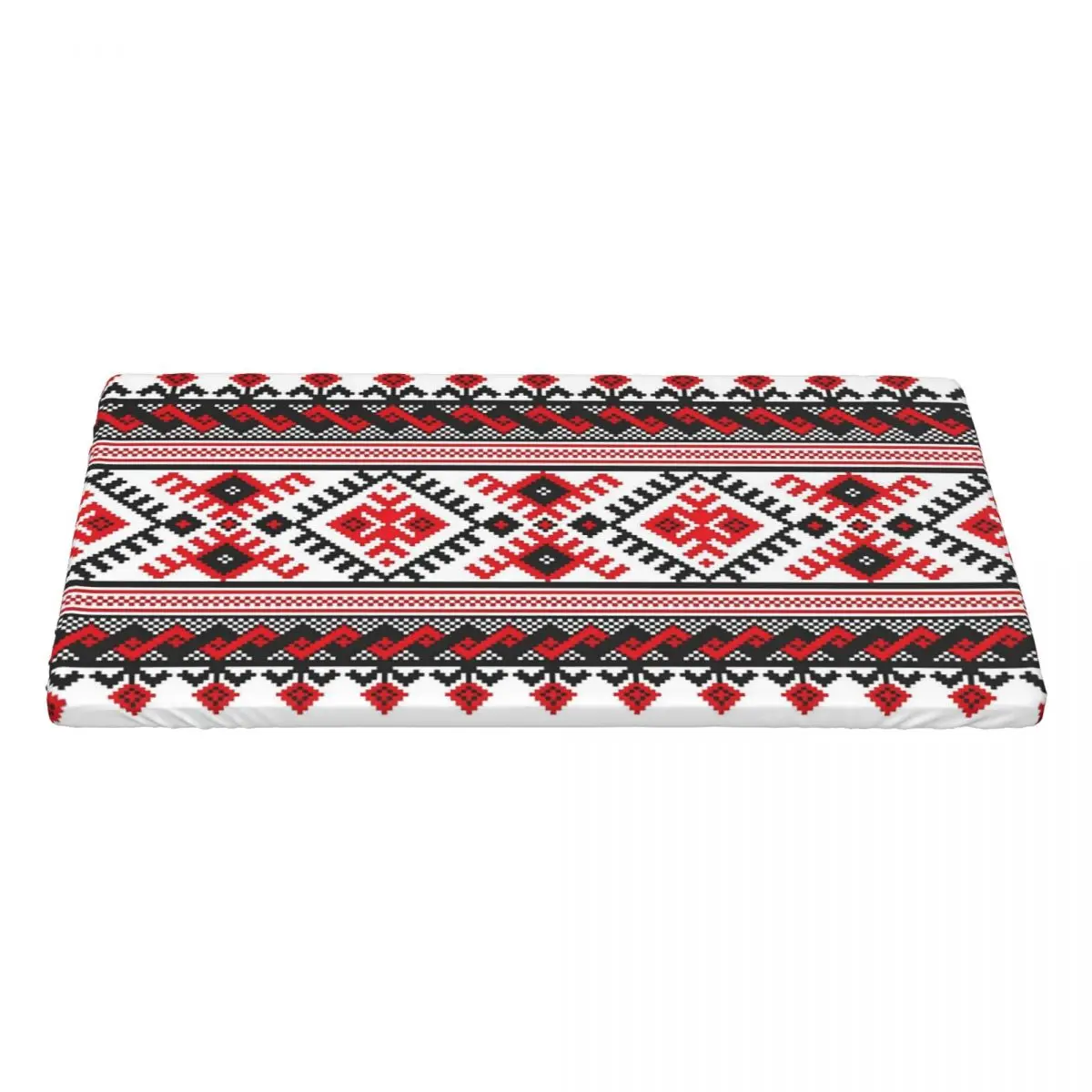 Custom Ukrainian Traditional Embroidery Tablecloth Rectangular Oilproof Vyshyvanka Table Cloth Cover for Kitchen 4FT