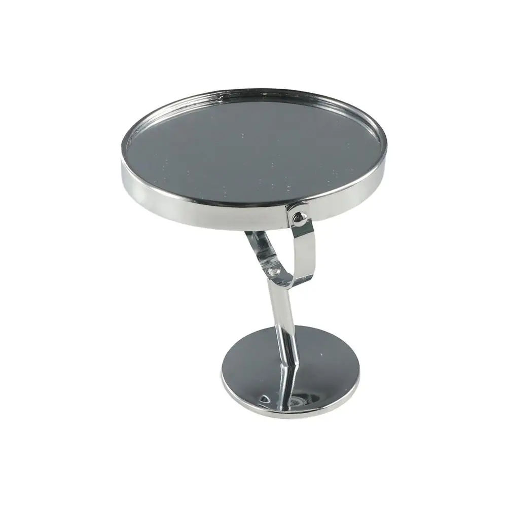 

360° Rotatable Double Sided Vanity Mirror Oval 1:2 Magnifying Nordic Makeup Mirror Direct Color Without Dead Corners