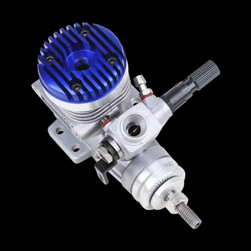 ASP S15A 15-level 2.26CC Two-stroke Single-cylinder Fixed-wing Model Aircraft Methanol Engine 3,000~17,000r.p.m.