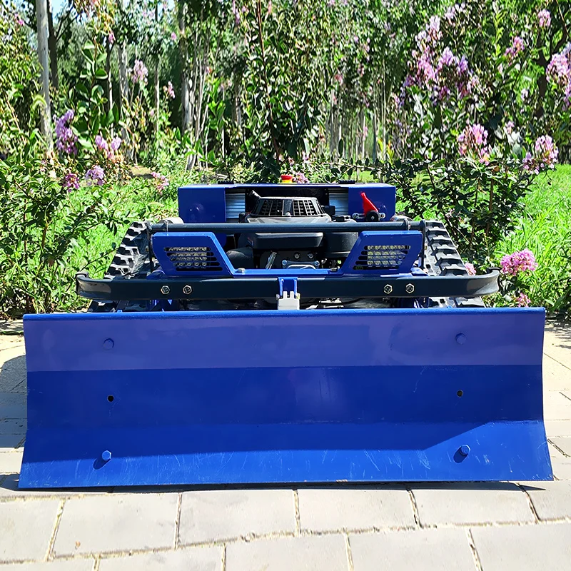 Maßgeschneiderter, hocheffizienter, selbstfahrender Rasenmäher-Roboter, Garten-Rasenmäher-Roboter mit Fernbedienung und Schneeschaufel