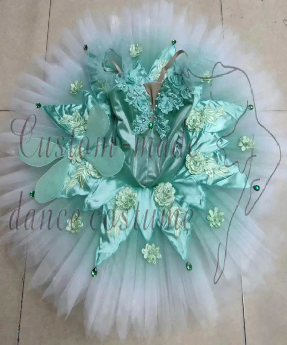 Sleeping Beauty Flower Fairy Paquita Variations Ballet Skirt Performance Tutu Skirt Customized for Adults and Children