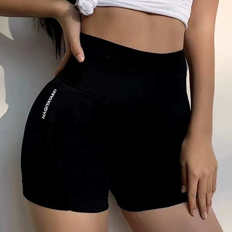 High Waist Sports Women's Fitness Shorts Seamless Thin Sports Shorts Women's Cycling Jogging Fitness