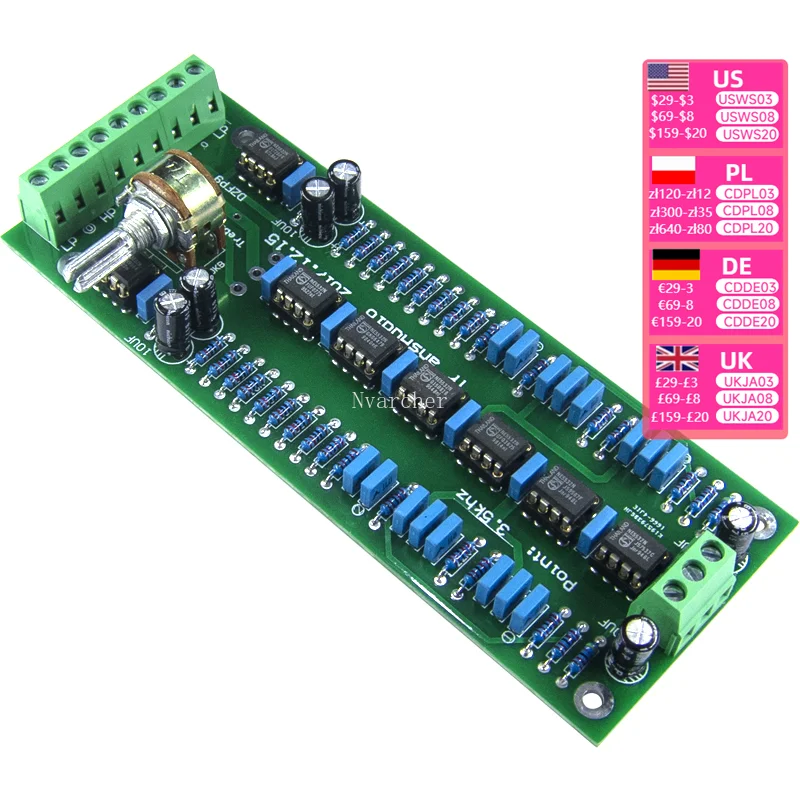 Nvarcher PreampTwo-way Electronic Crossover  Points Can Be Customised