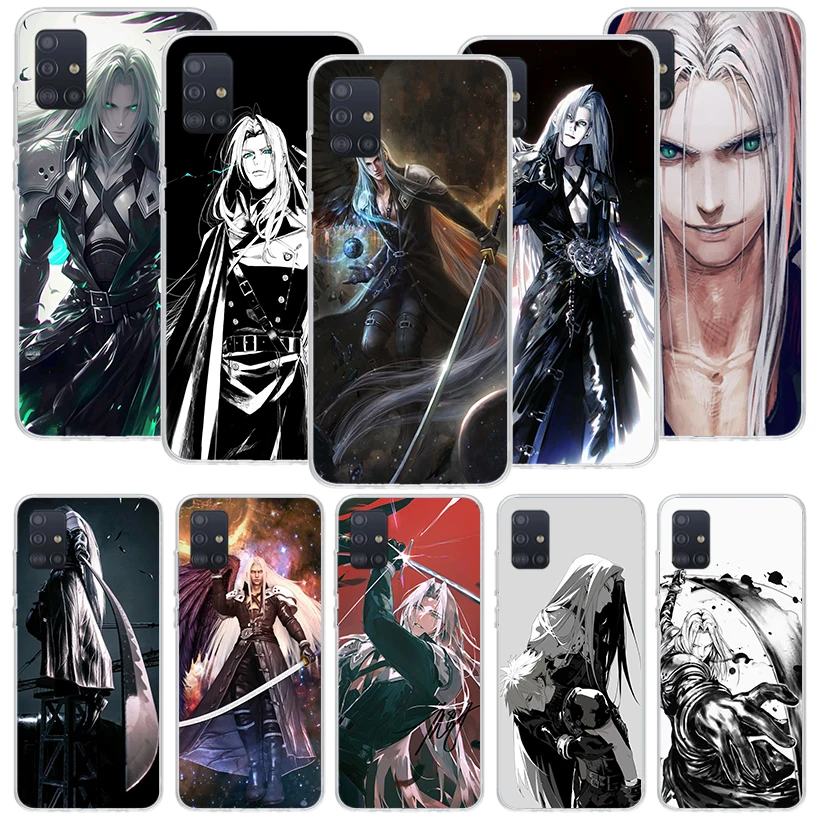 Anime FINAL FANTASY 7 BloodyBeni Phone Case for Samsung Galaxy A50S A51 A70 A71 A41 A31 A21S A11 A40 A30 A20E A10 A6 Plus A8 + A